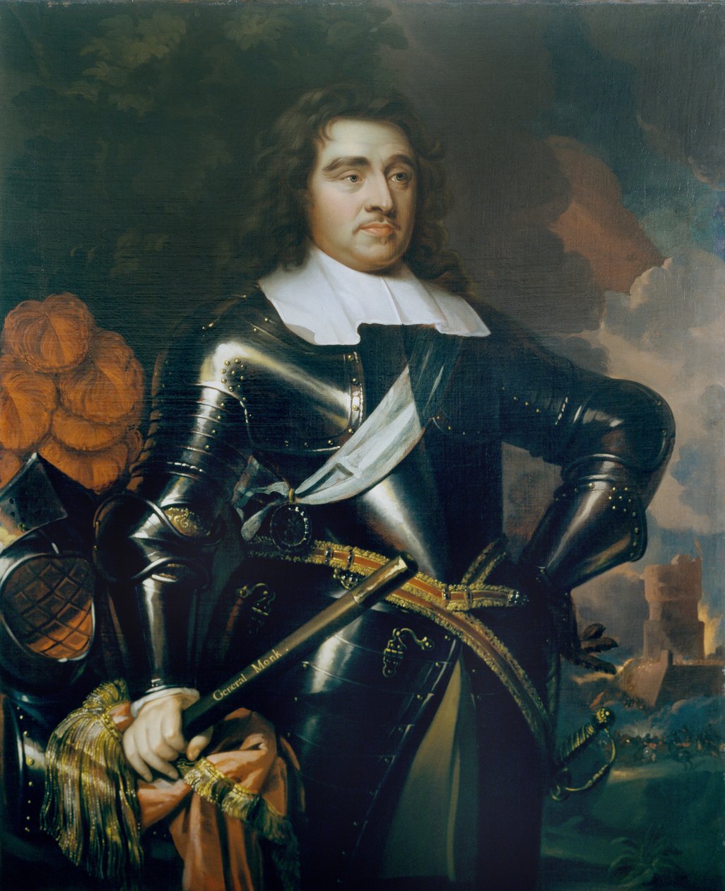 Kenraali George Monk (1608-70) Albemarlen ensimmäinen herttua, n. 1665 tekijältä Samuel Cooper