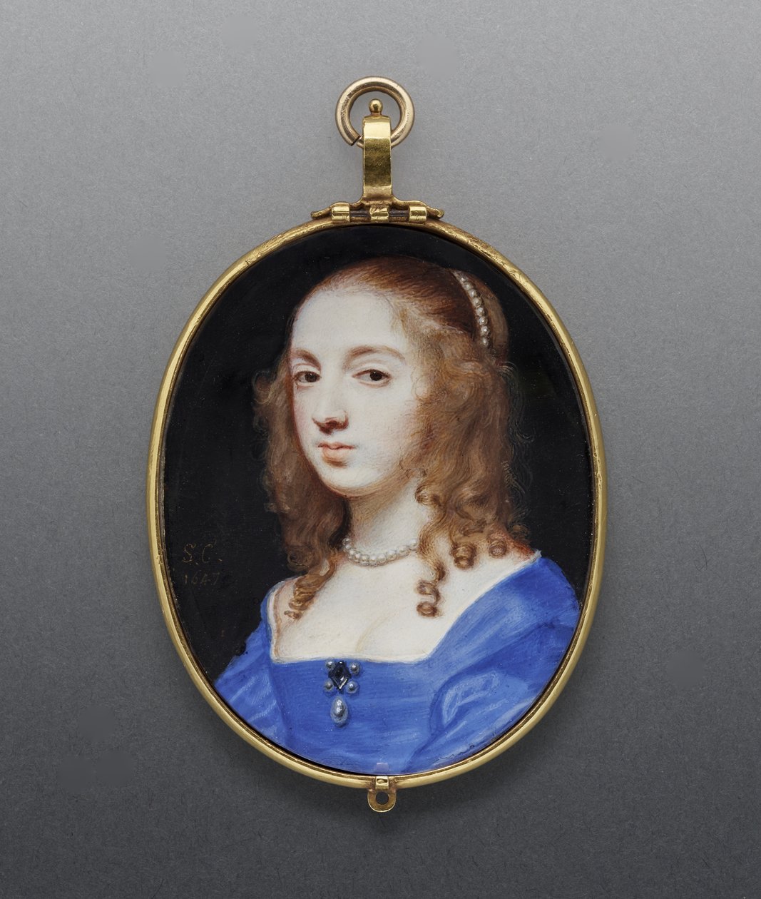 Lady John Lewis, entinen Sarah Foote tekijältä Samuel Cooper