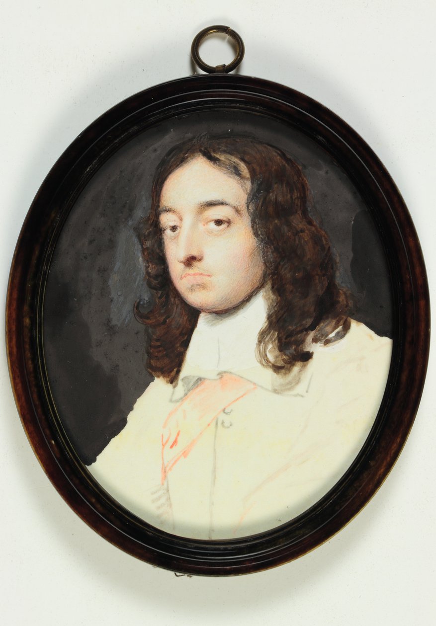 Sir Edward Harleyn muotokuva (wc pergamentilla) tekijältä Samuel Cooper