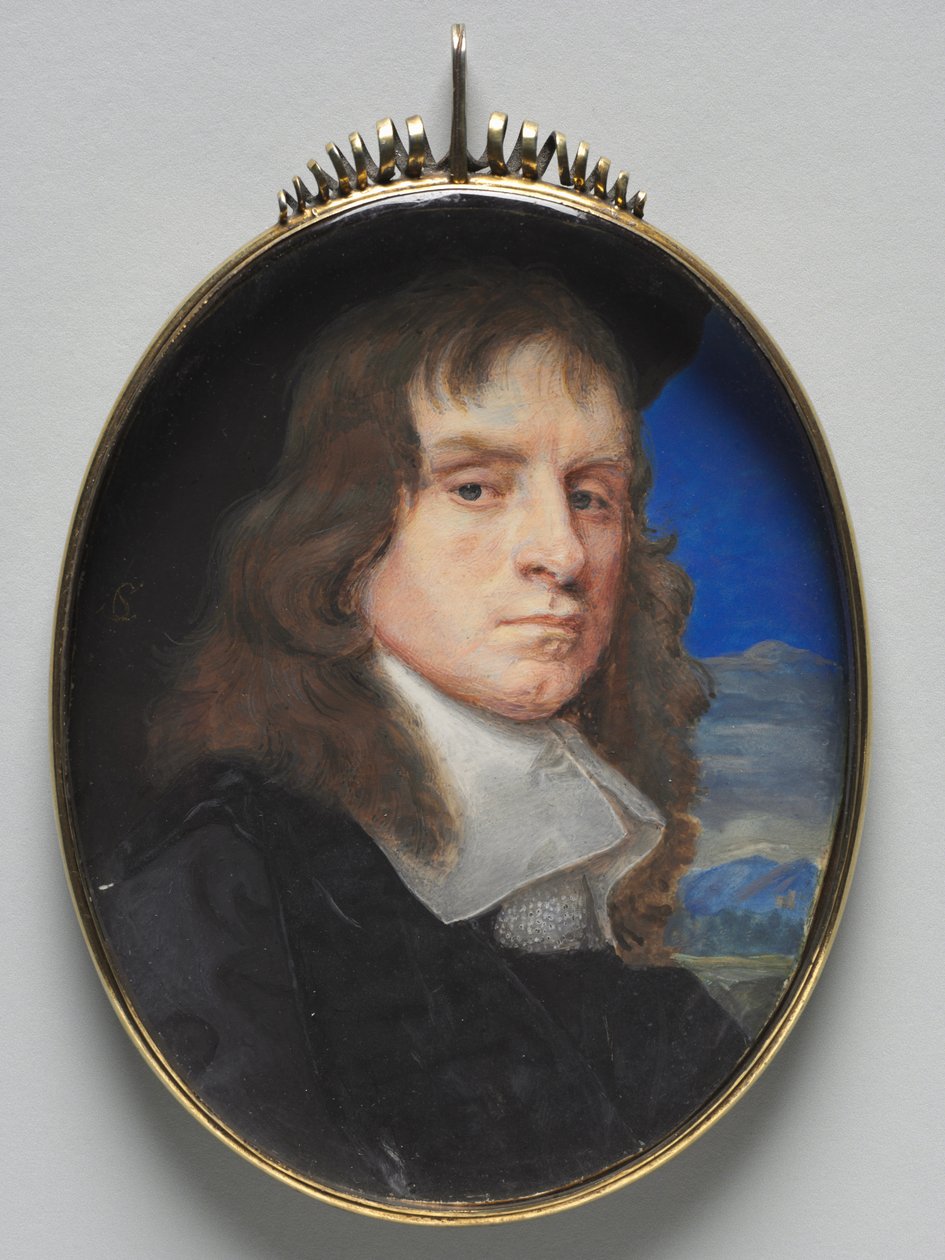 Miehen muotokuva, c. 1655. tekijältä Samuel Cooper