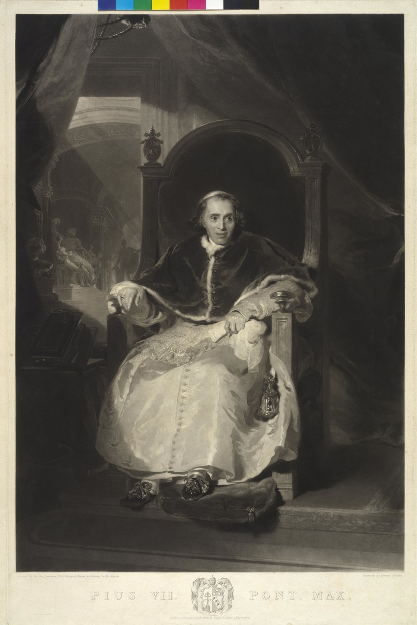Paavi Pius VII tekijältä Samuel Cousins