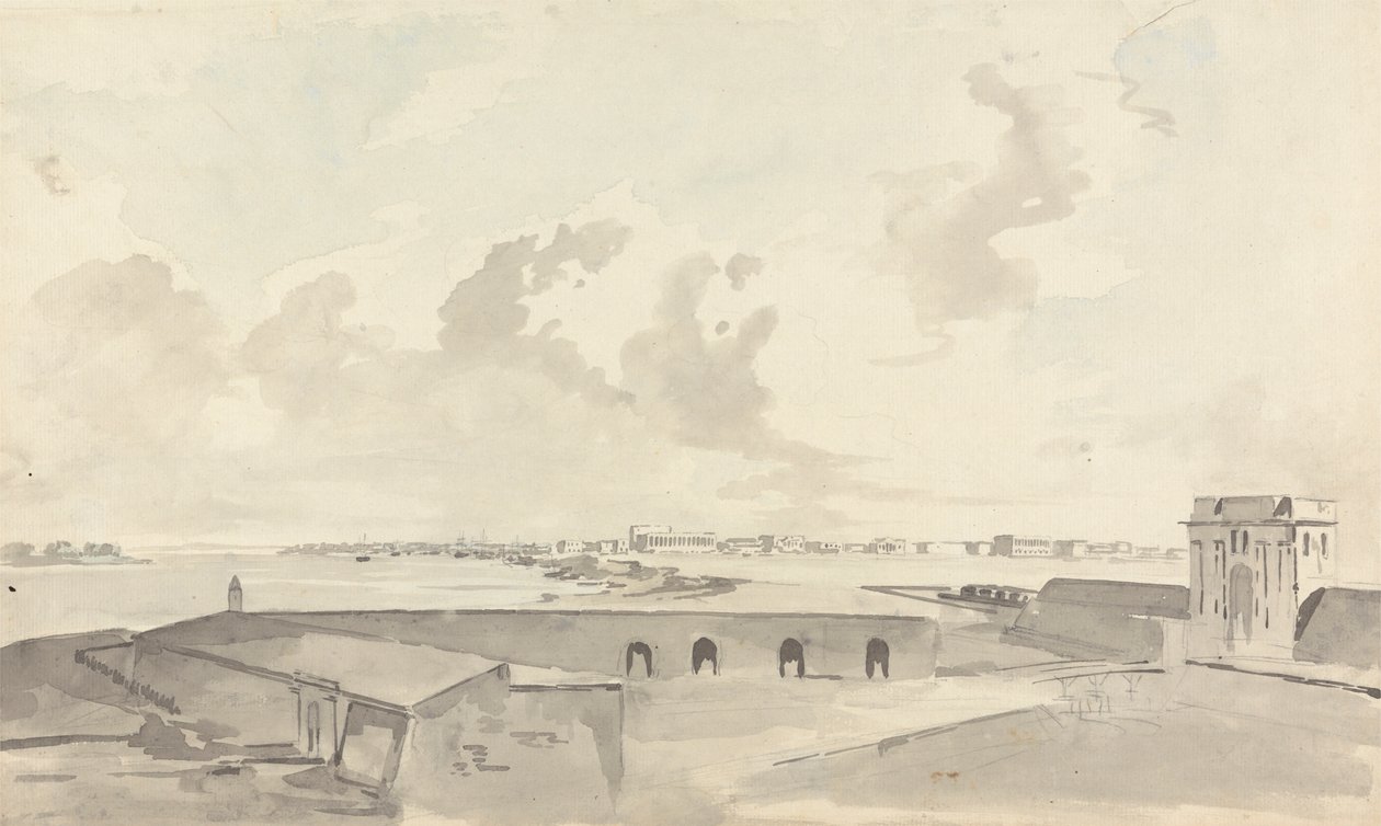 Fort William, Kalkutta tekijältä Samuel Davis