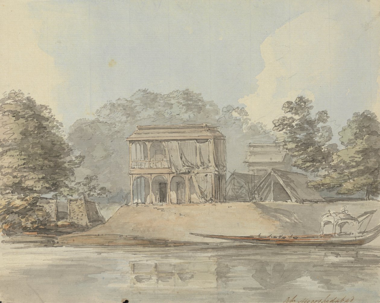 Moorshedabad [Murshidabad] tekijältä Samuel Davis