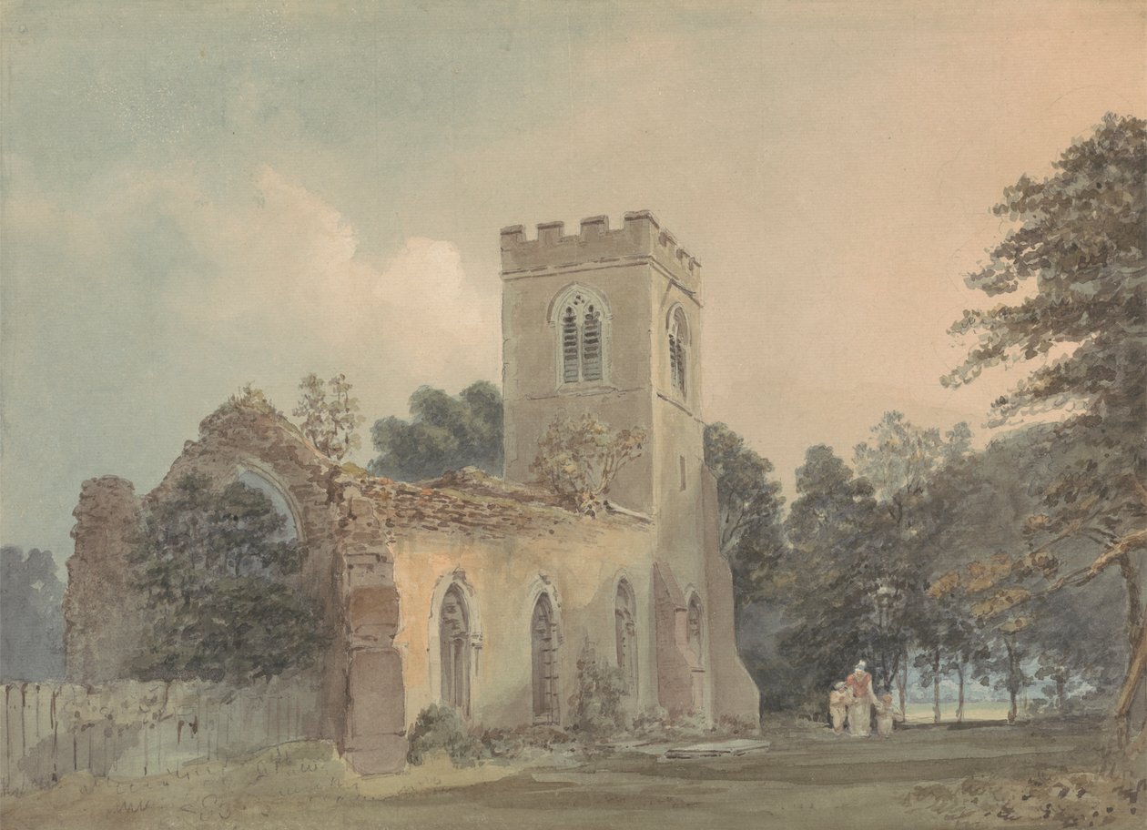Old Church of St. Lawrence, Ayot St. Lawrence, Hertfordshire tekijältä Samuel Davis