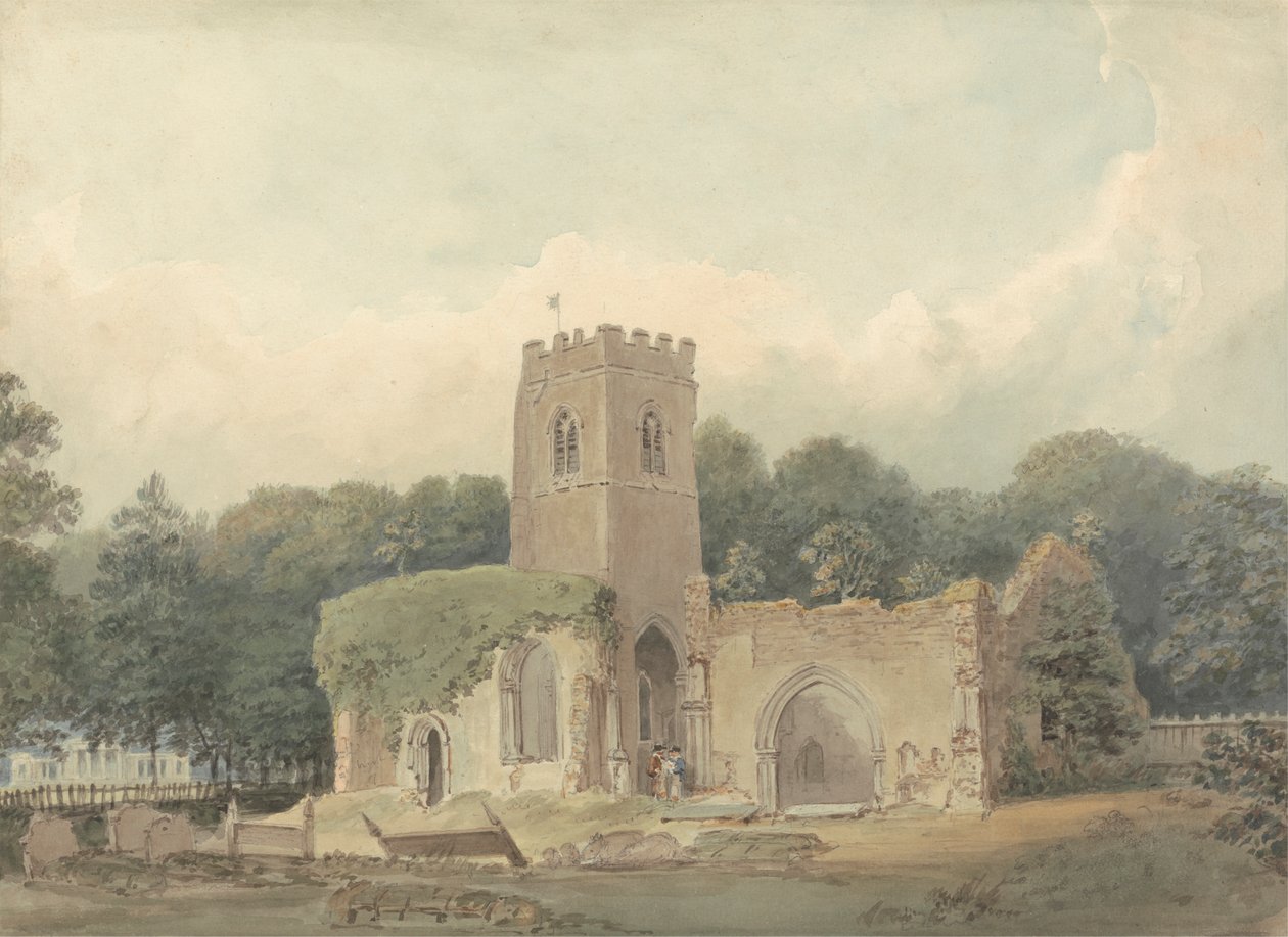 Old Church of St. Lawrence, Ayot St. Lawrence, Hertfordshire tekijältä Samuel Davis