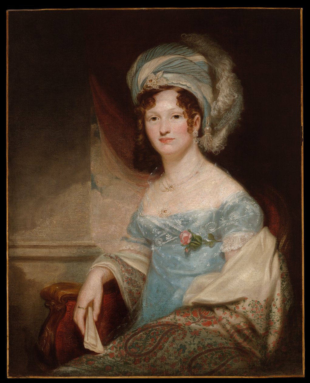 Julia Wooster DeForest (1795-1873) tekijältä Samuel Finley Breese Morse