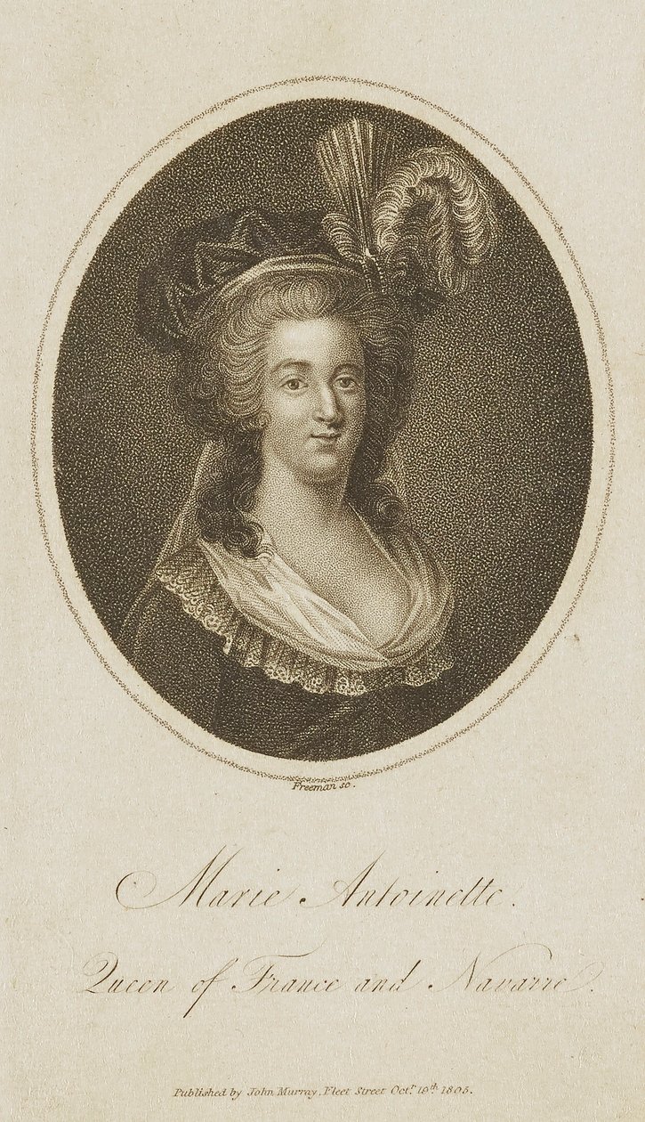 Marie Antoinette, Ranskan ja Navarran kuningatar tekijältä Samuel Freeman