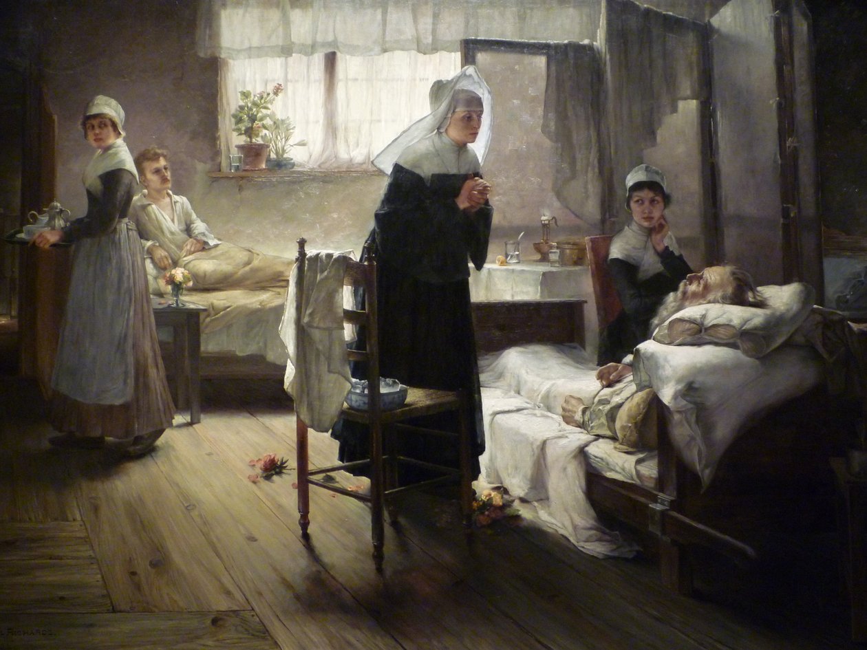 Evangeline löysi naisensa sairaalaan tekijältä Samuel G. Richards