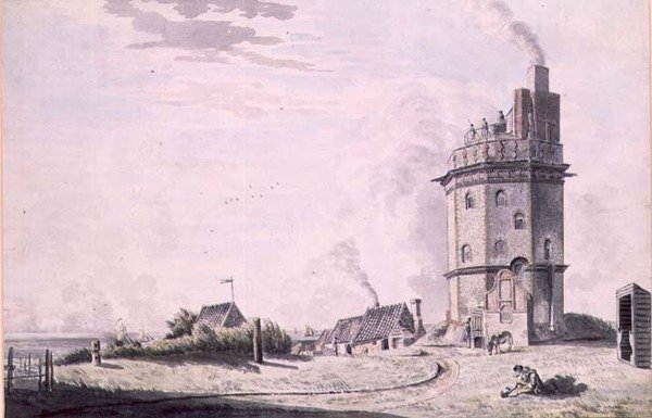 North Forelandin majakka tekijältä Samuel Hieronymous Grimm
