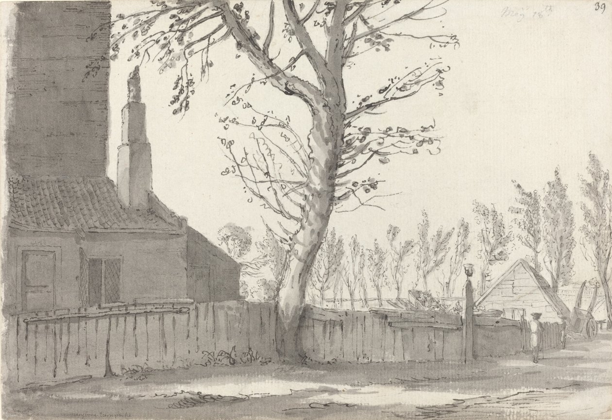 High Street Manor Housessa, Marylebonessa tekijältä Samuel Hieronymus Grimm