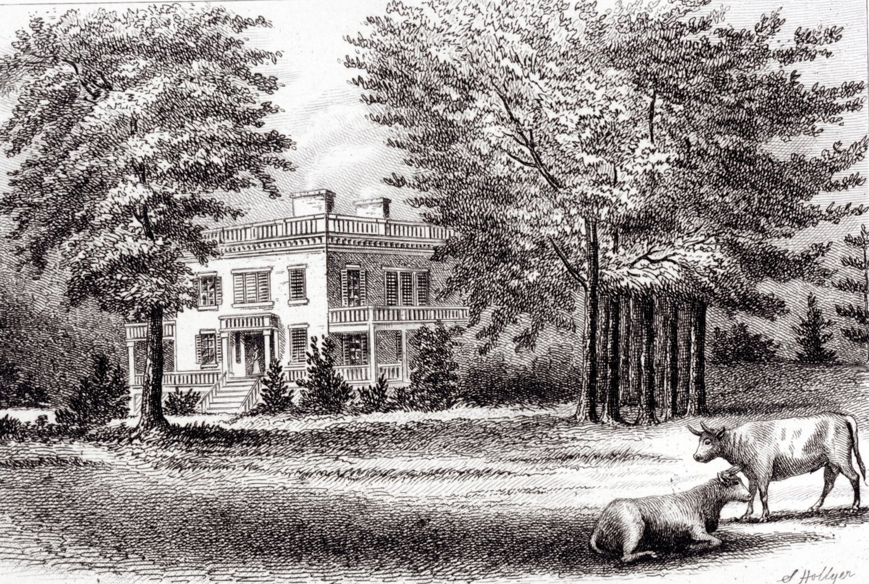 Hamilton Grange, Old New York, osa I, 1802 tekijältä Samuel Hollyer
