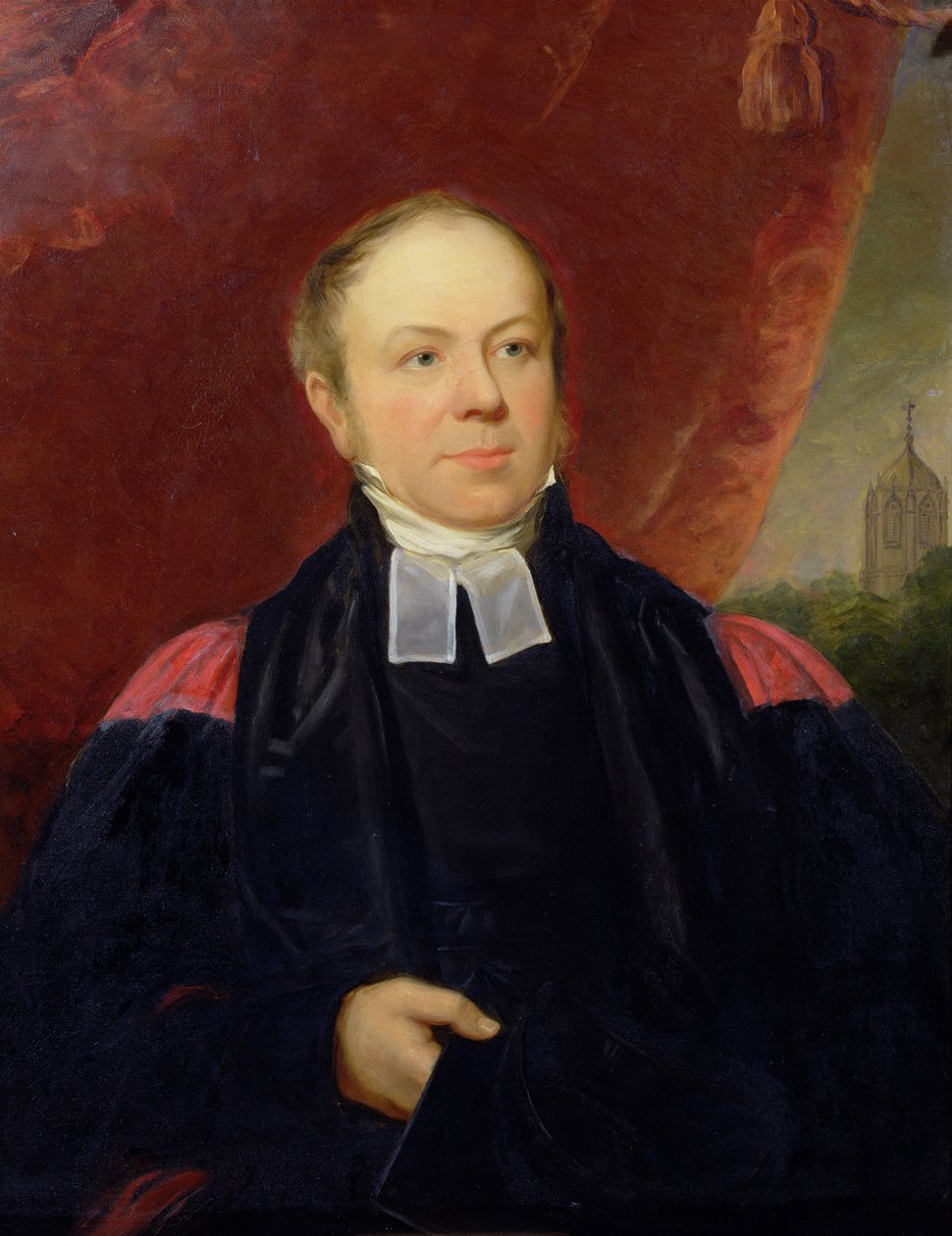 Muotokuva William Bucklandista (1784-1856), Oxfordin yliopiston mineralogian professori ja Westminsterin dekaani tekijältä Samuel Howell