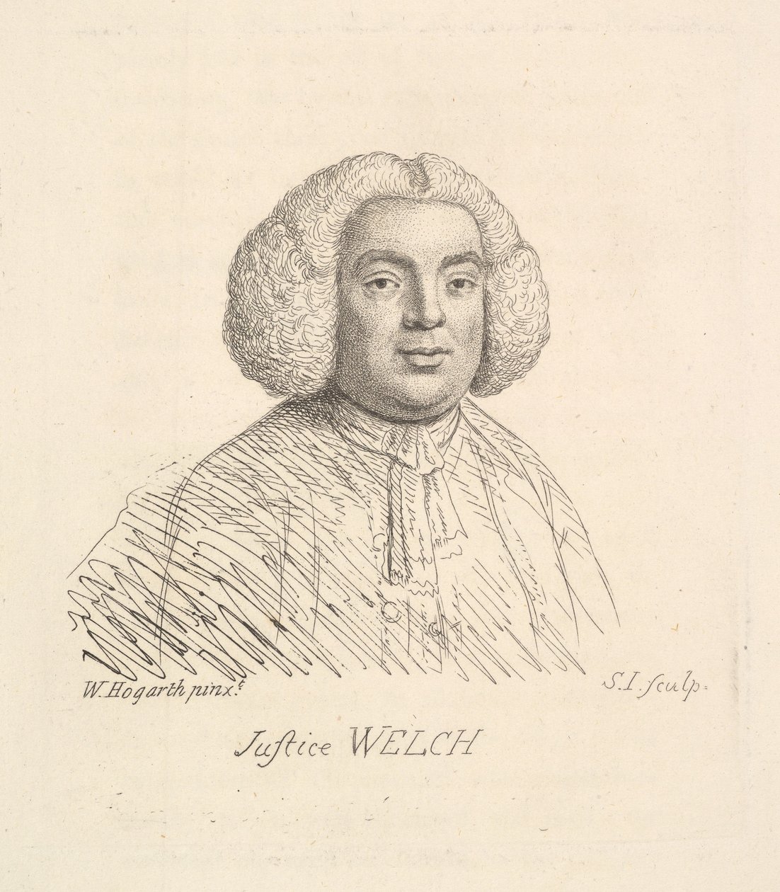 Tuomari Welch, 1794. tekijältä Samuel Ireland