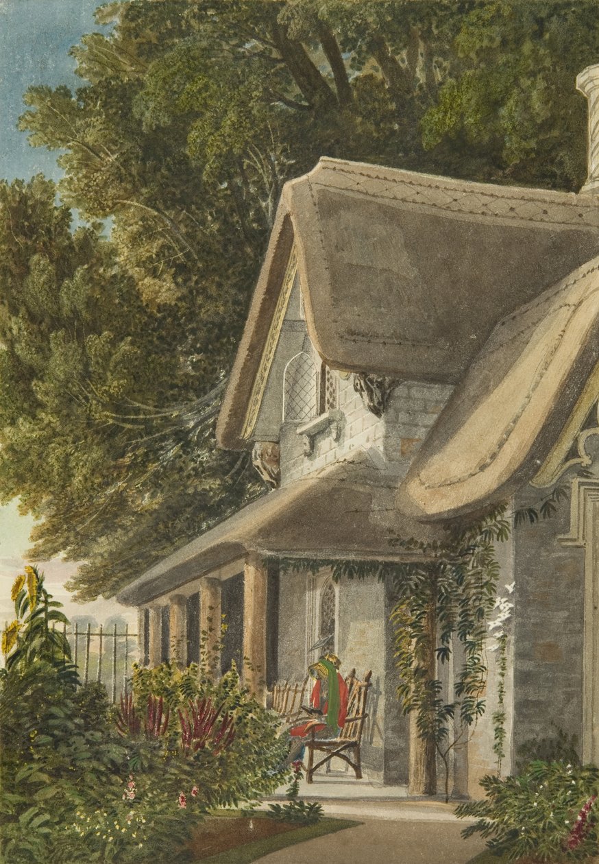 Lodge Broomwell Housessa, n. 1824 tekijältä Samuel Jackson