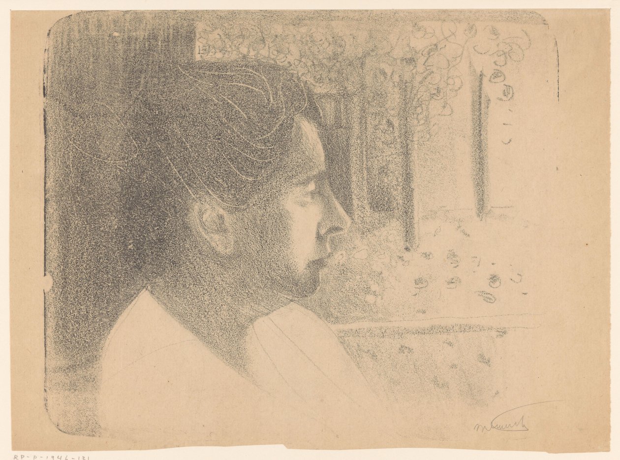 Betsie ikkunalla tekijältä Samuel Jessurun de Mesquita (signed by artist)