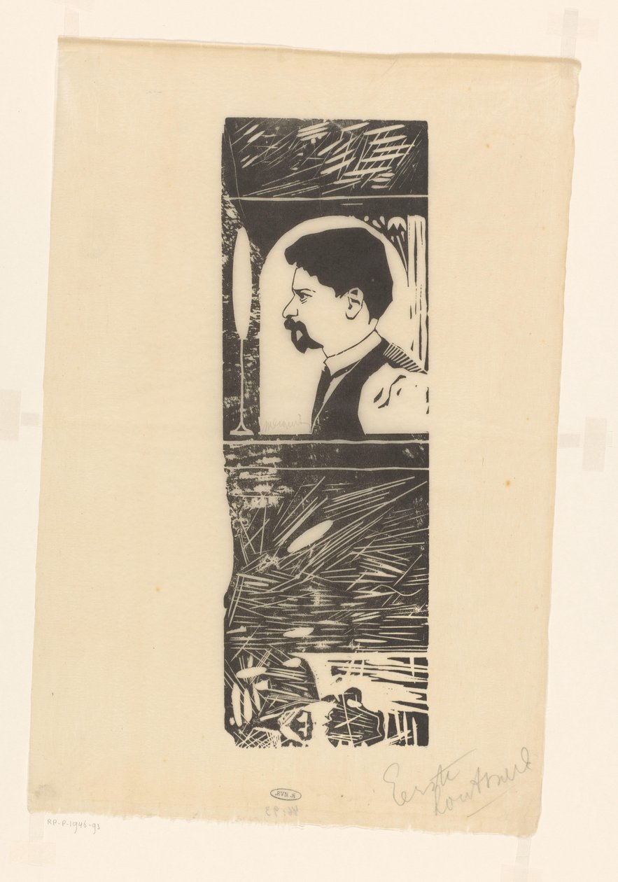 Omakuva tekijältä Samuel Jessurun de Mesquita (signed by artist)