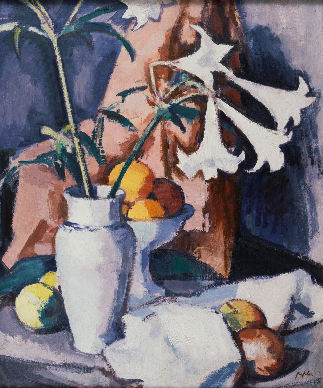 Madonna Liljat, n. 1926 tekijältä Samuel John Peploe