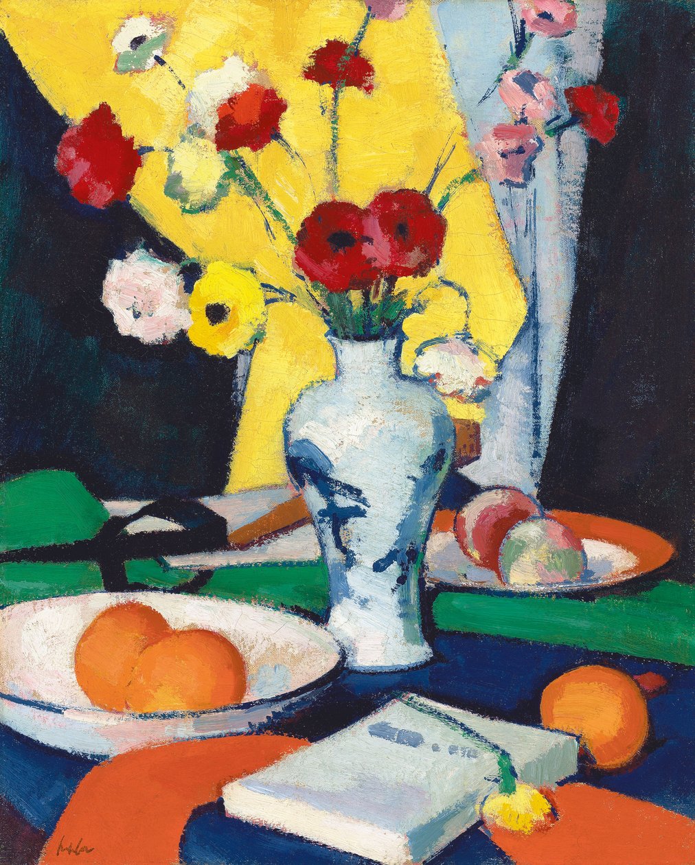 Ranunculus, n. 1921 tekijältä Samuel John Peploe
