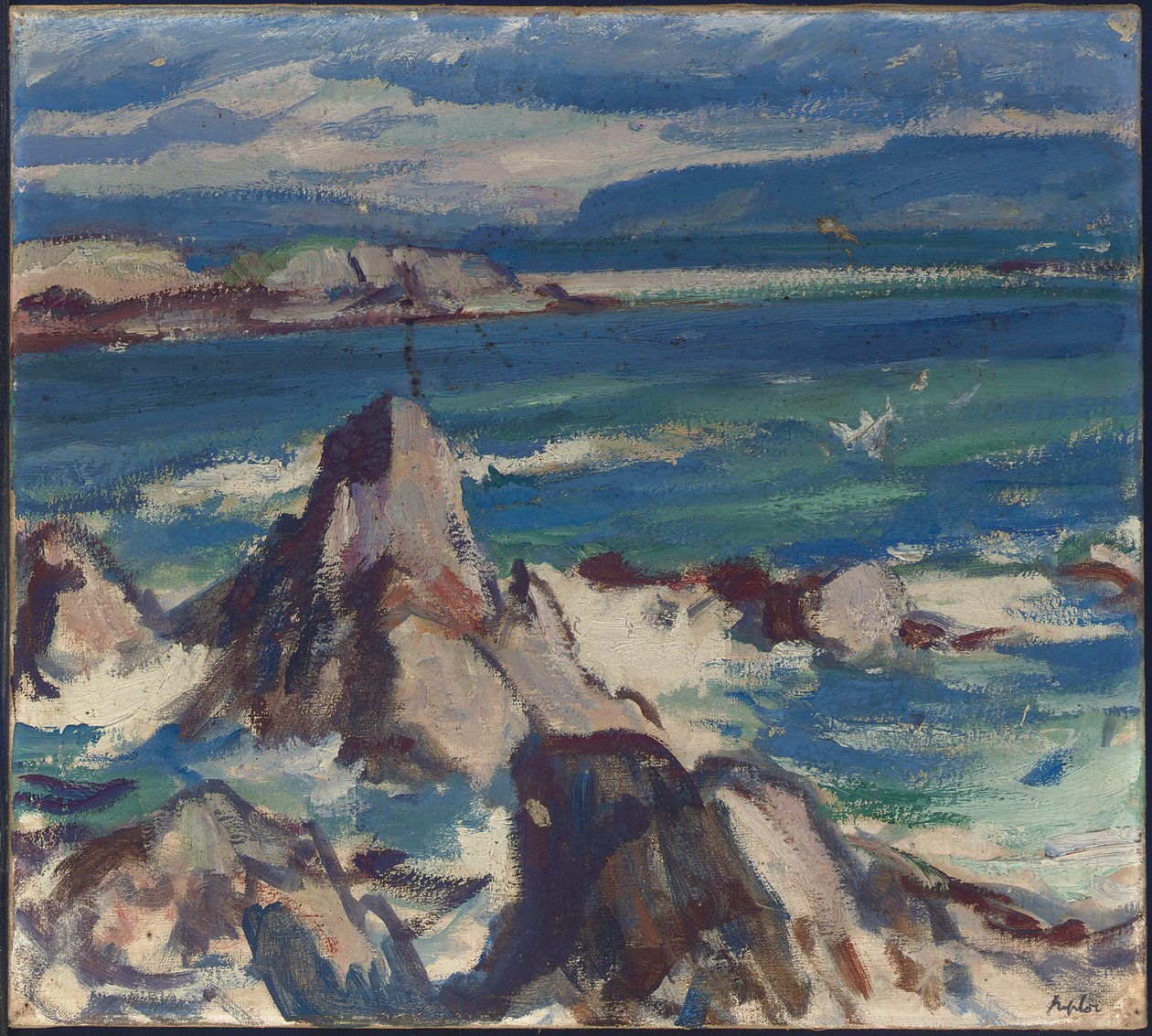 Kivet ja meri, Iona tekijältä Samuel John Peploe