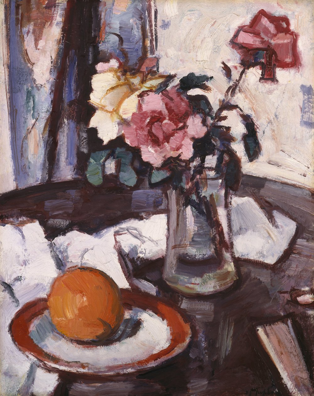 Asetelma tekijältä Samuel John Peploe