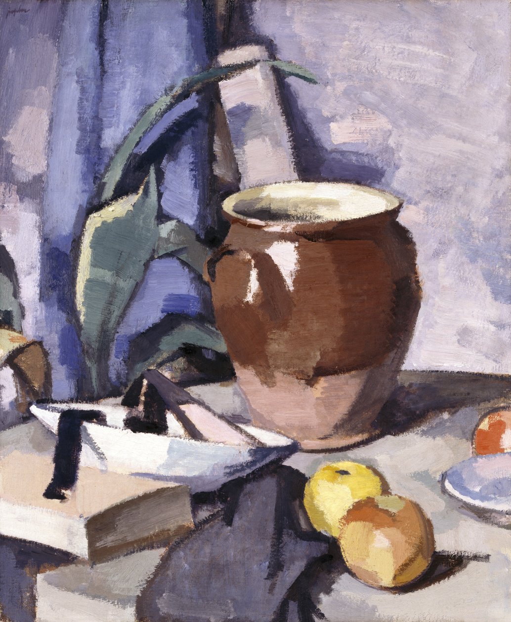 Brown Crock (öljy kankaalle) tekijältä Samuel John Peploe