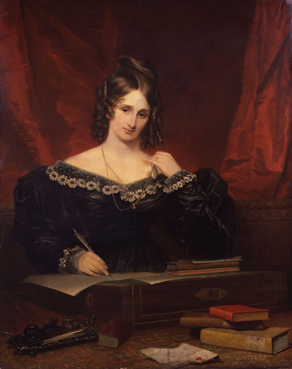 Mary Shelley (1797-1851) - Stump, Samuel John (1778-1863) tekijältä Samuel John Stump