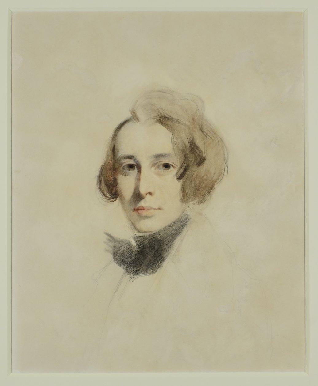 Alustava luonnos Charles Dickensistä, 1837 tekijältä Samuel Laurence