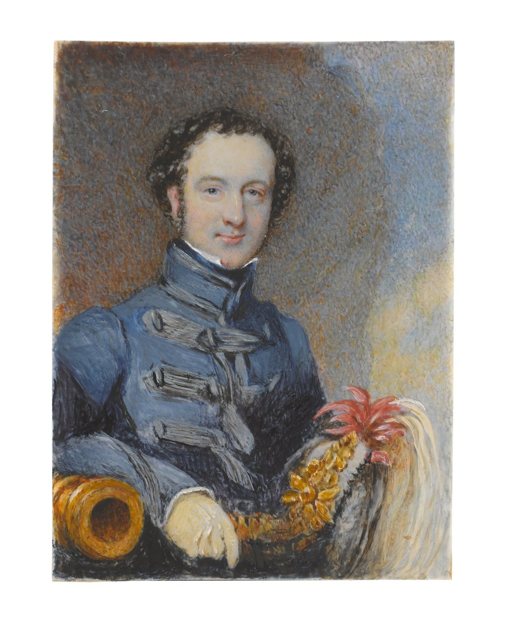 Kapteeni William Siborne, noin 1830 tekijältä Samuel Lover