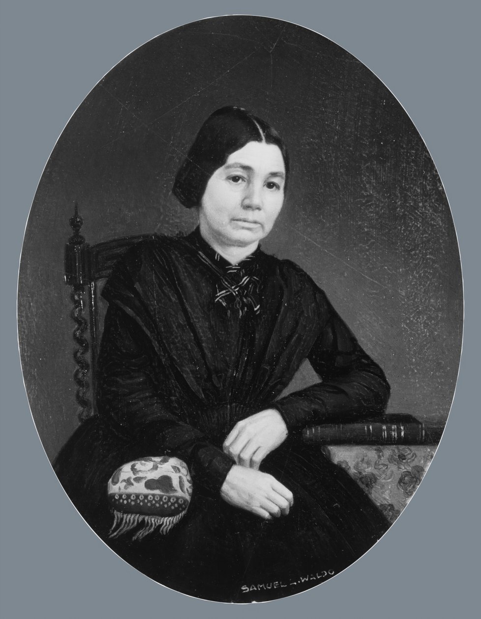 Naisen muotokuva, n. 1850. tekijältä Samuel Lovett Waldo