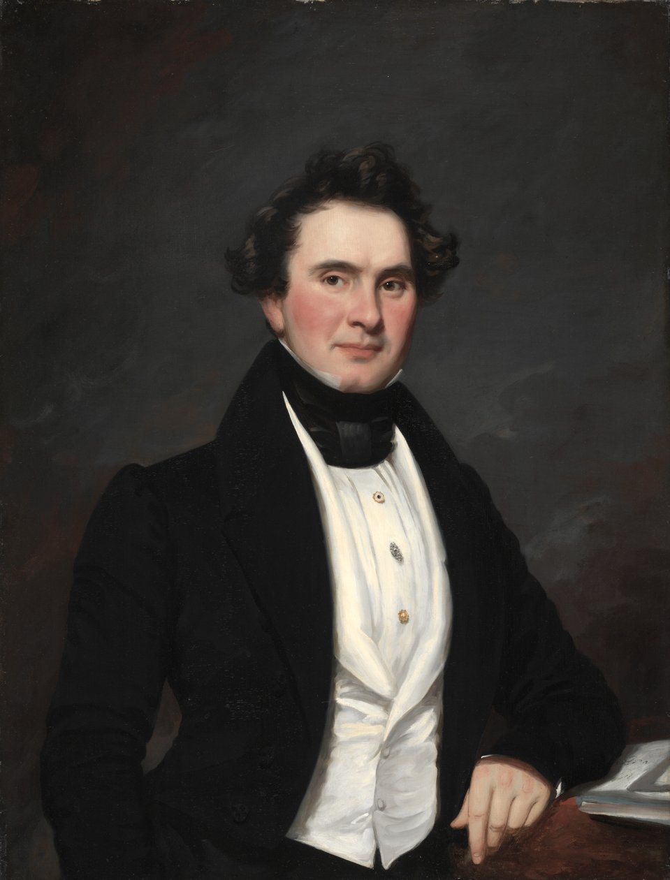 Miehen muotokuva, 1832. tekijältä Samuel Lovett Waldo