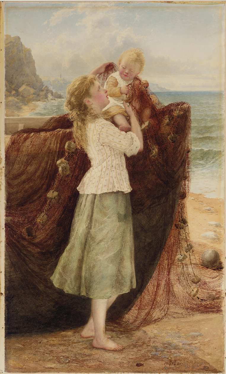 Kalastajan lapset, 1881 tekijältä Samuel McCloy