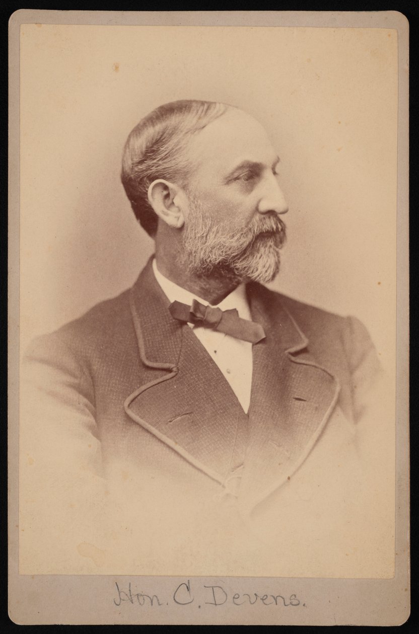 Charles Devensin muotokuva 1820-1891, ennen vuotta 1891. tekijältä Samuel Montague Fassett