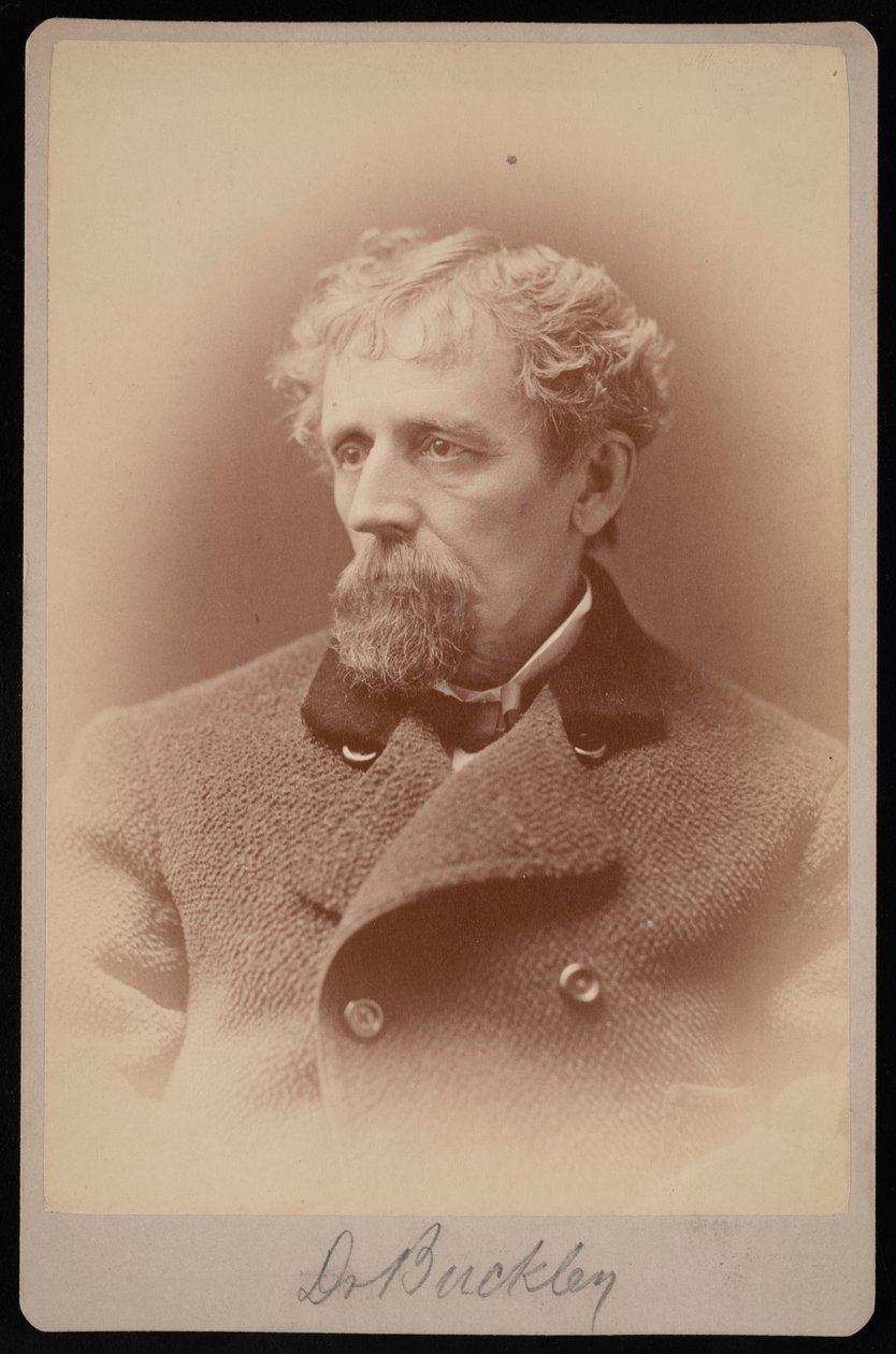 Tohtori Buckleyn muotokuva, 1878. tekijältä Samuel Montague Fassett