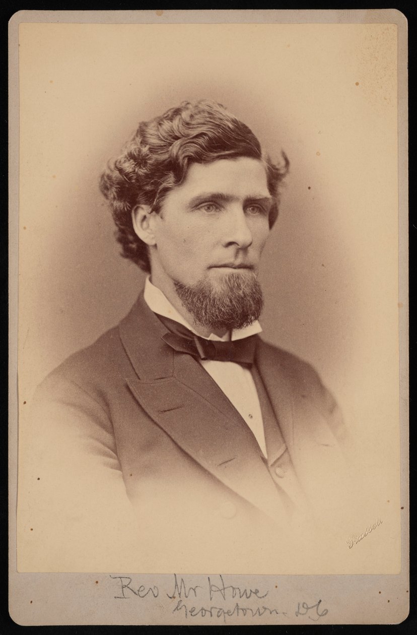 Pastori Howen muotokuva vuosina 1876-1880. tekijältä Samuel Montague Fassett