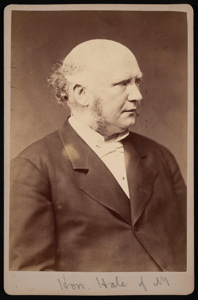 Robert Safford Halen muotokuva 1822-1881, ennen vuotta 1881. tekijältä Samuel Montague Fassett