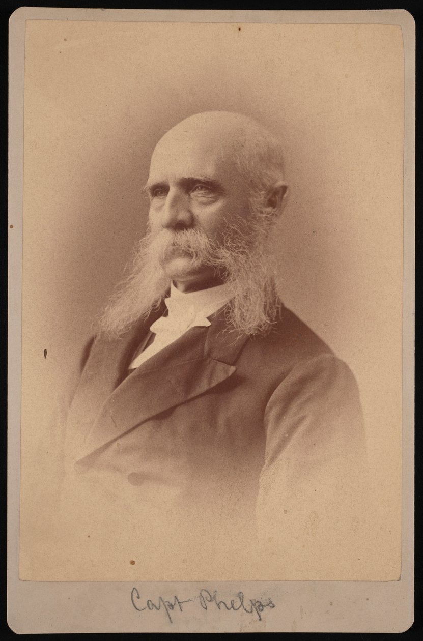 Seth Ledyard Phelpsin muotokuva 1824-1885, 1878. tekijältä Samuel Montague Fassett