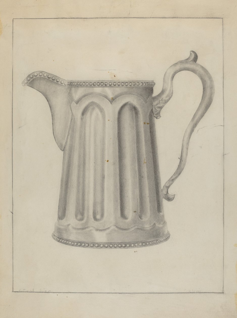 Pewter Creamer tekijältä Samuel O. Klein