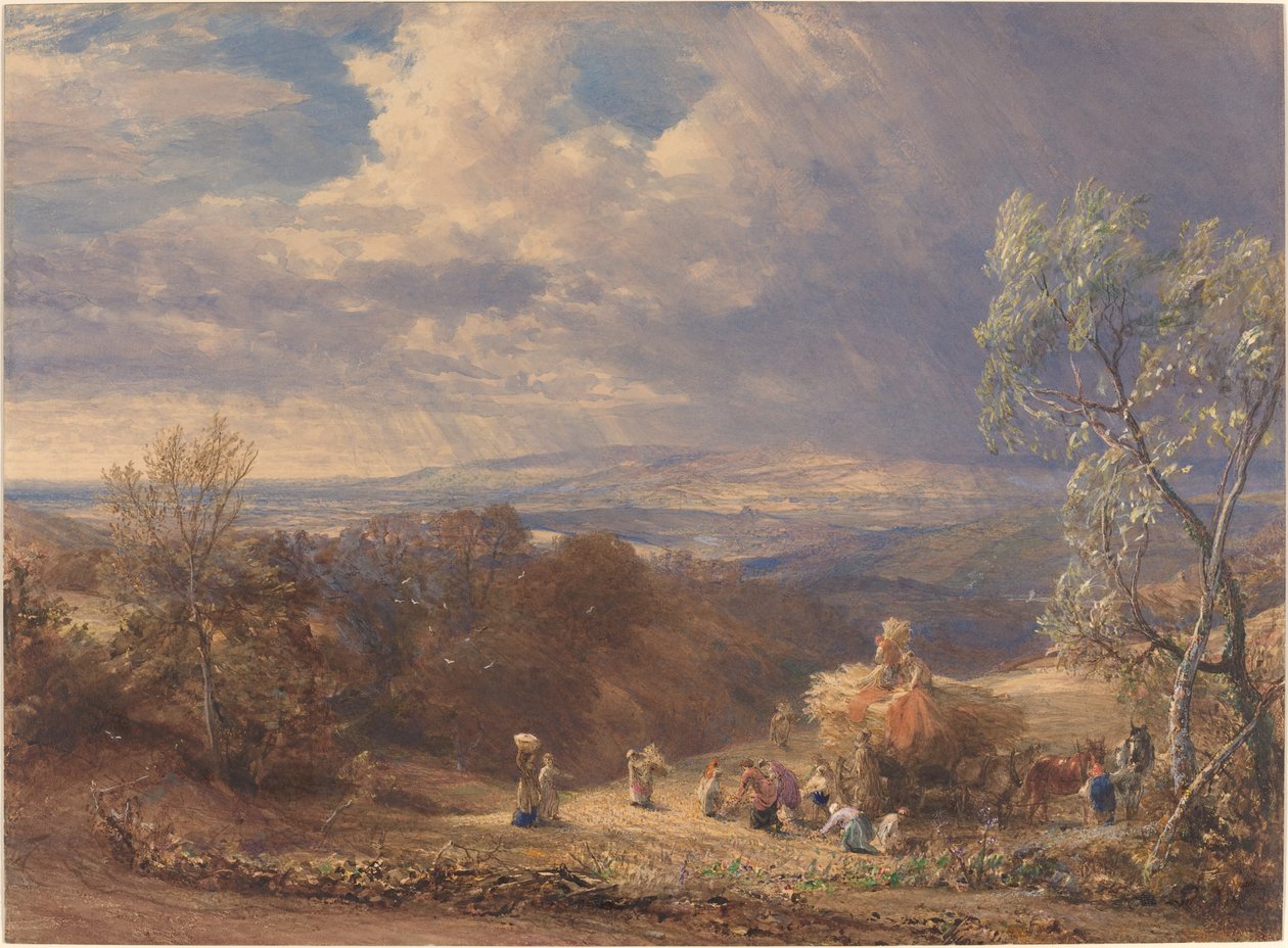 Sadonkorjuu tekijältä Samuel Palmer