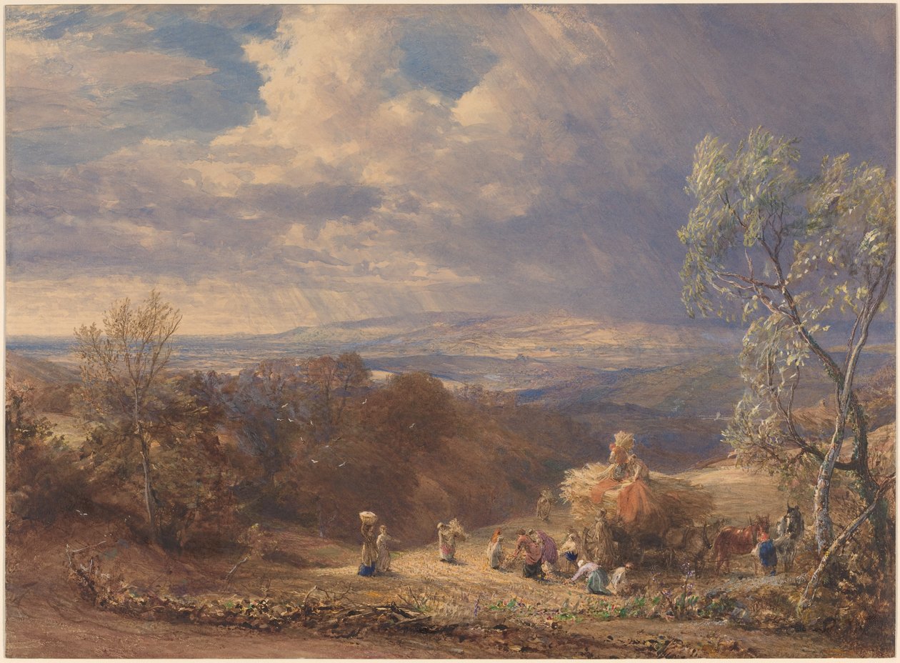Sadonkorjuu tekijältä Samuel Palmer