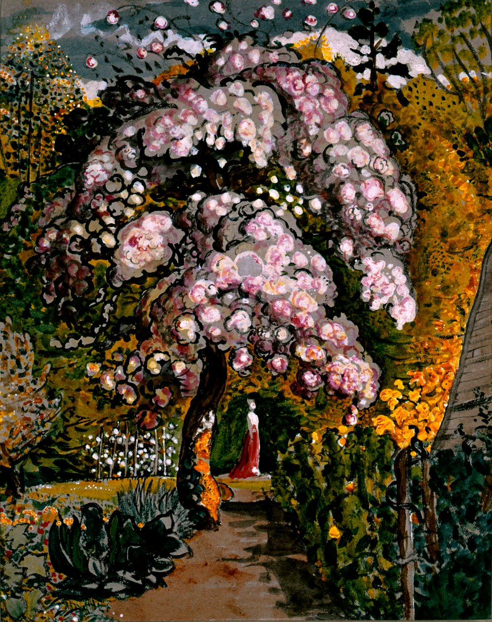 Samuel Palmerin Shoreham Gardenissa tekijältä Samuel Palmer