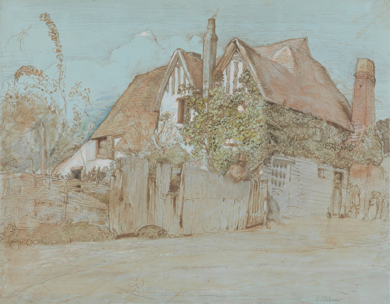 Ivy Cottage, Shoreham tekijältä Samuel Palmer