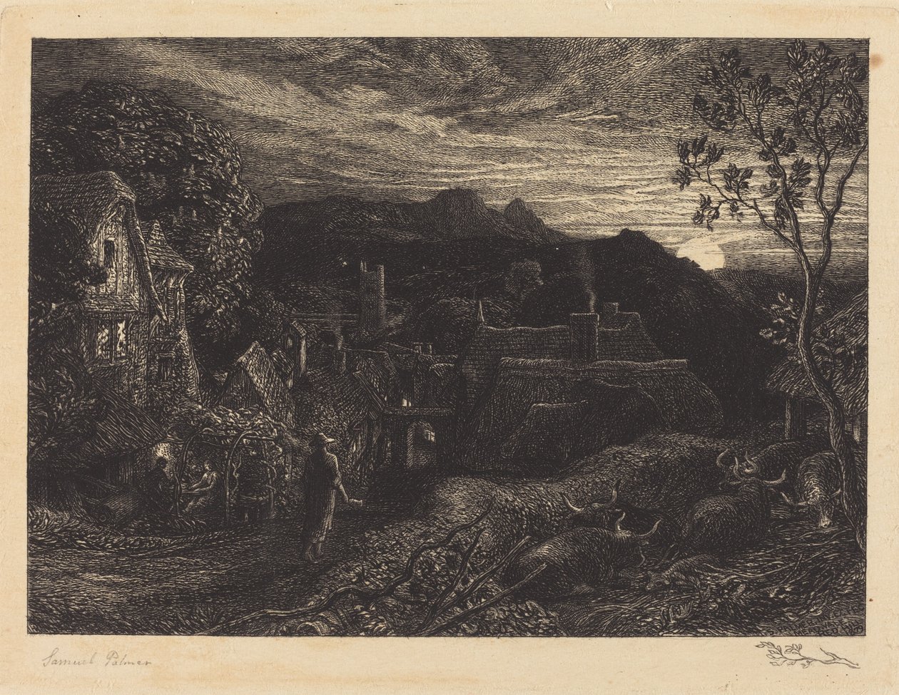 Bellman tekijältä Samuel Palmer