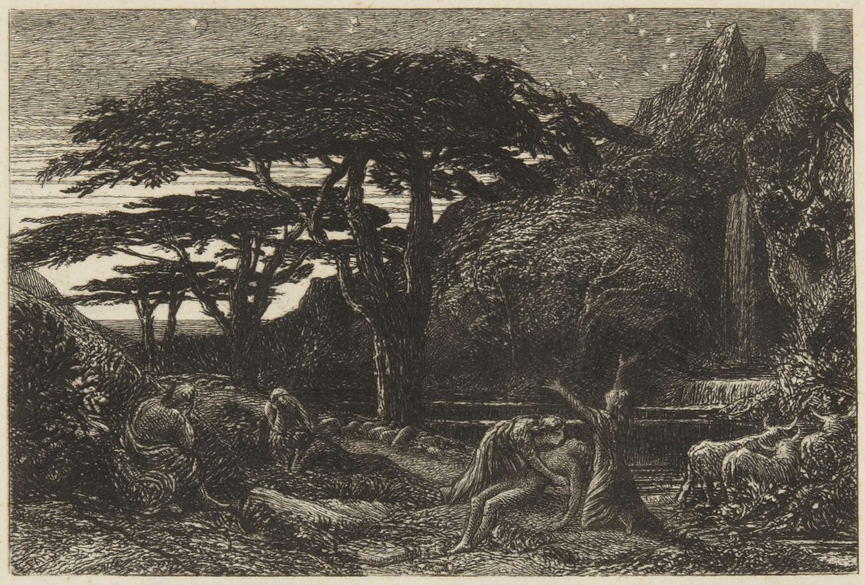 Sypressilehto tekijältä Samuel Palmer