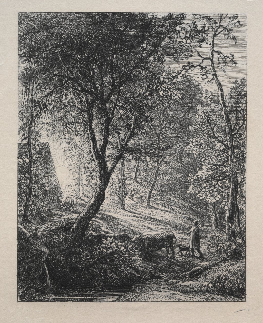 Paimenen mökki tekijältä Samuel Palmer