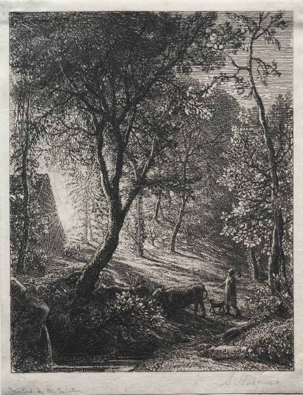Paimenen mökki tekijältä Samuel Palmer