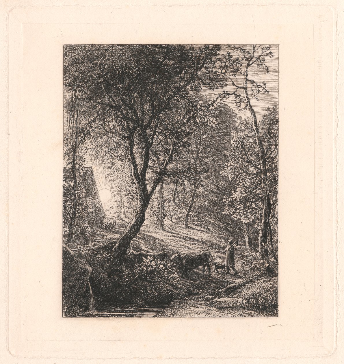 Paimenen mökki tekijältä Samuel Palmer