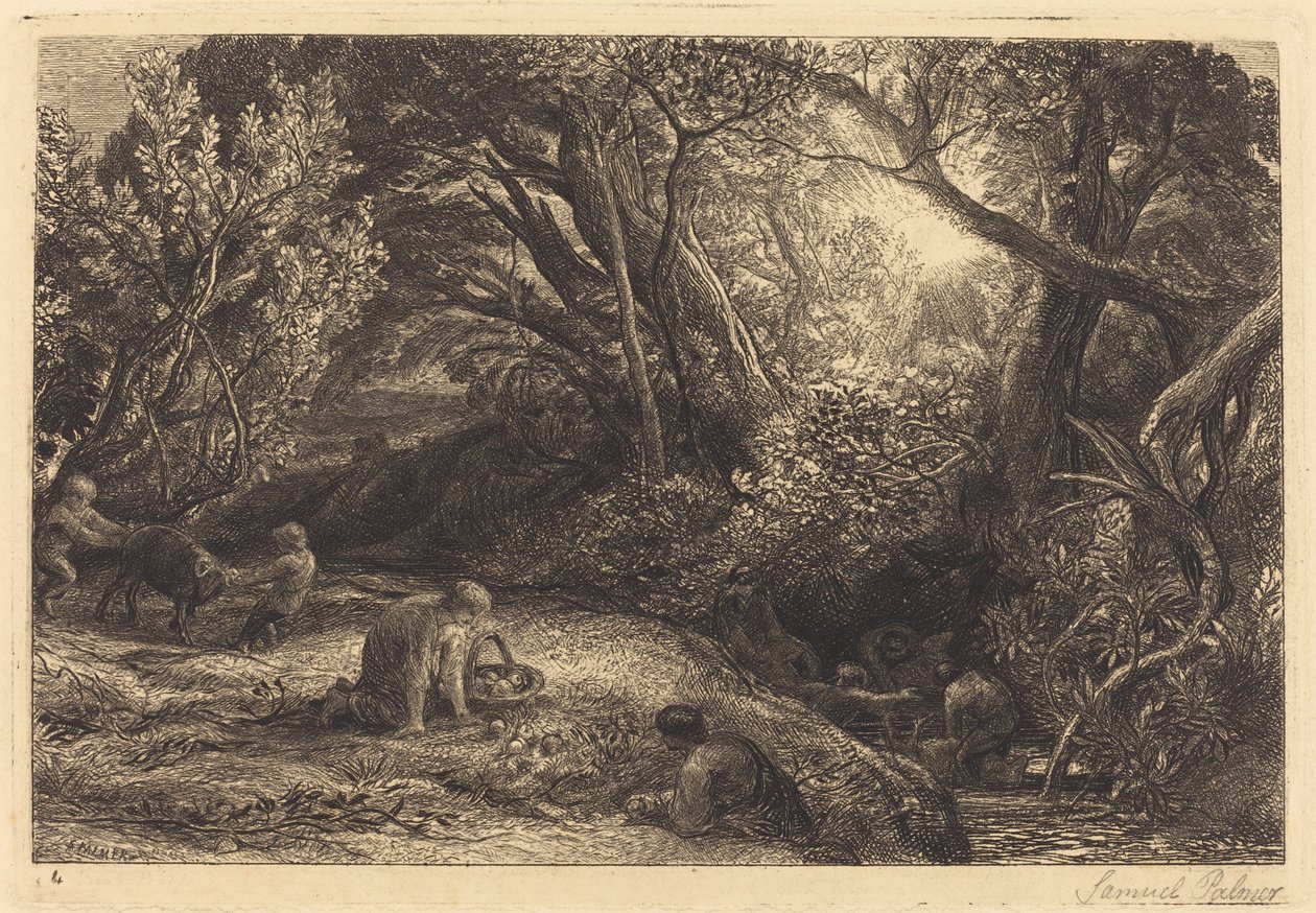 Elämän aamu tekijältä Samuel Palmer