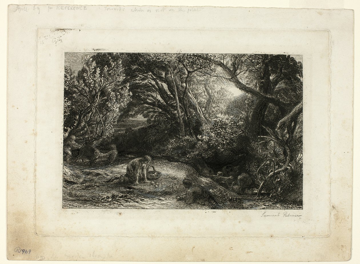 Elämän aamu tekijältä Samuel Palmer