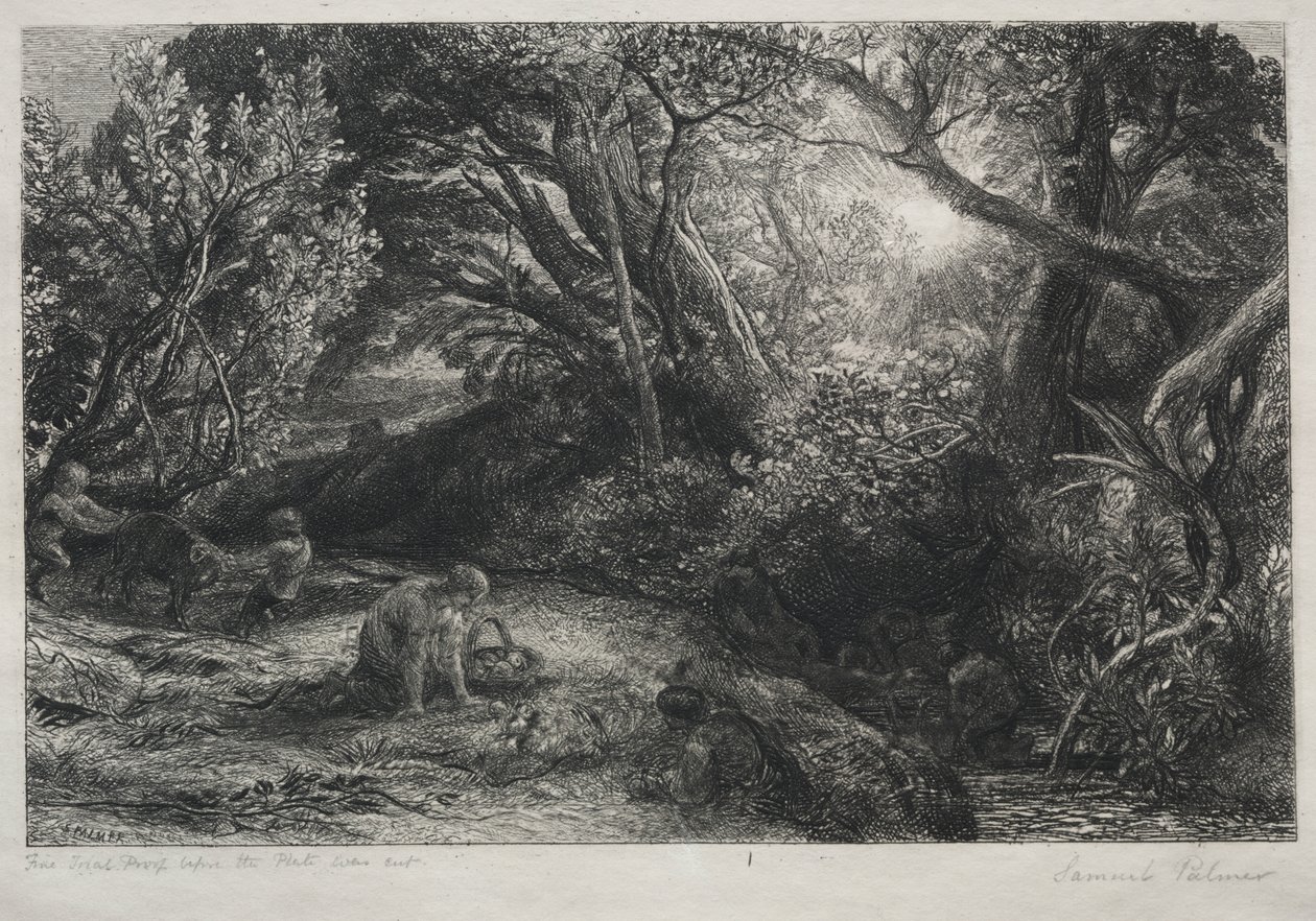 Elämän aamu tekijältä Samuel Palmer