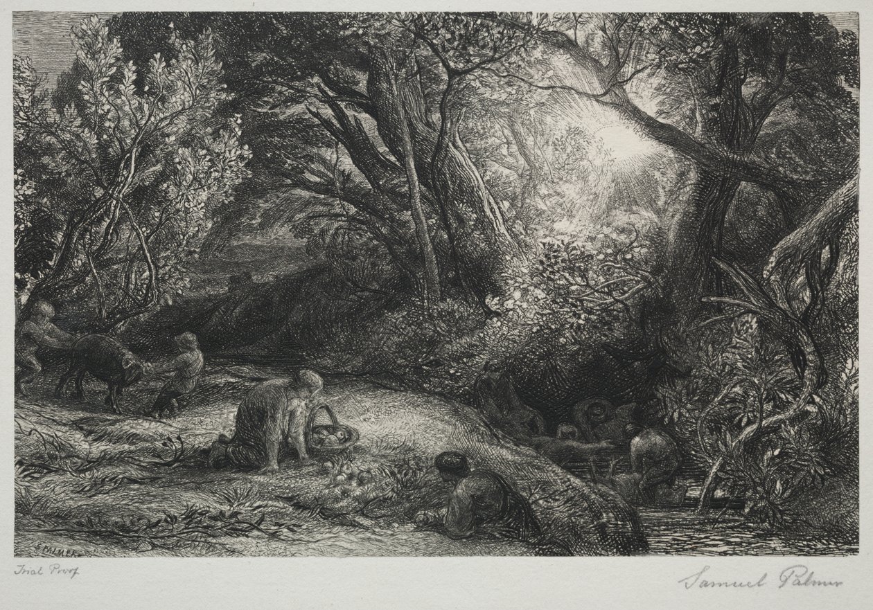 Elämän aamu tekijältä Samuel Palmer